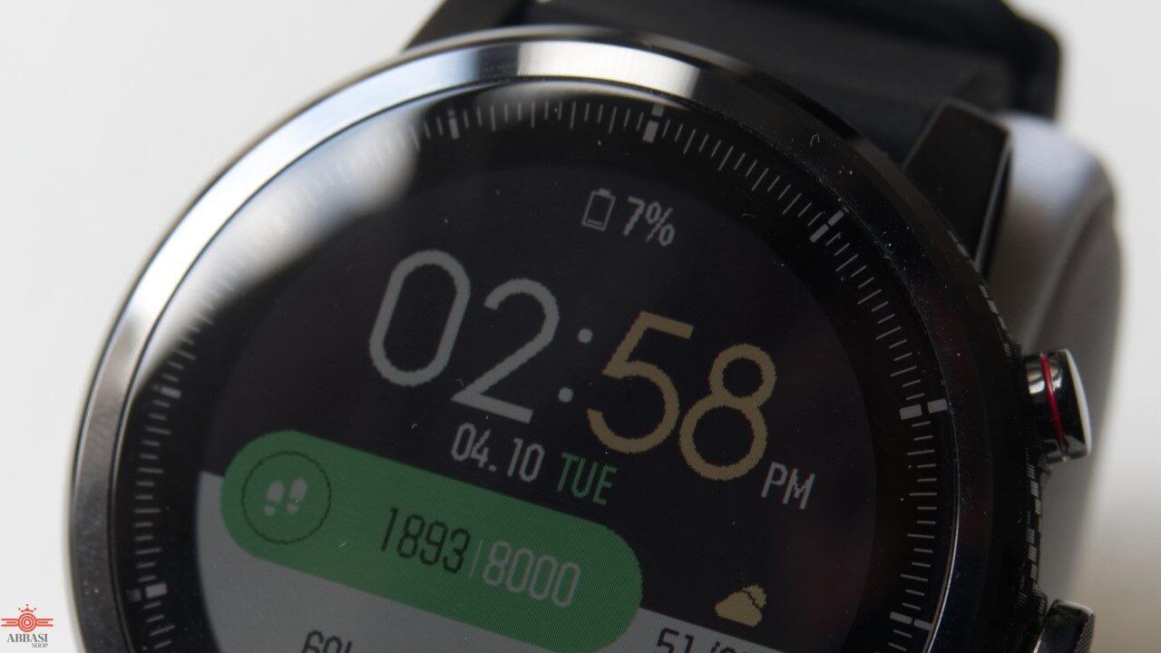 رابط کاربری ساعت هوشمند Amazfit Stratos
