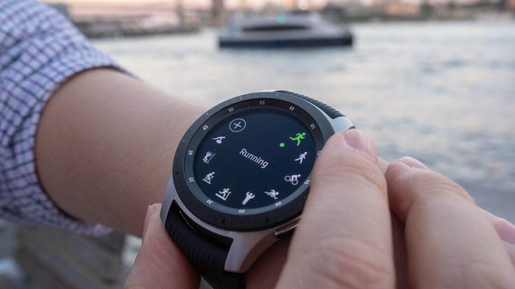 تناسب اندام در Samsung Galaxy Watch