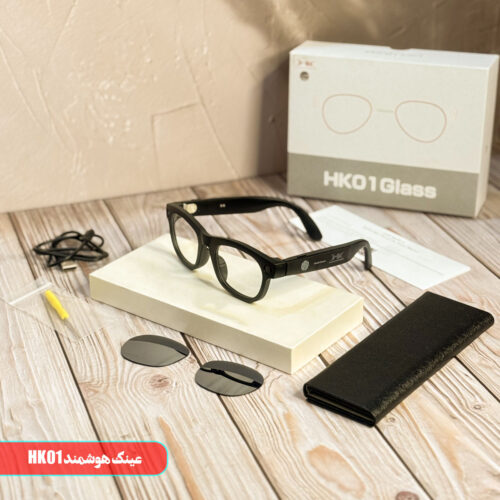 HK01 GLASS AI Smart Glasses (1) عینک هوشمند HK مدل HK01 GLASS