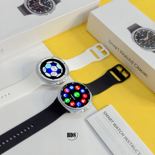 HD8 Smart Watch (4) ساعت هوشمند صفحه گرد HD8