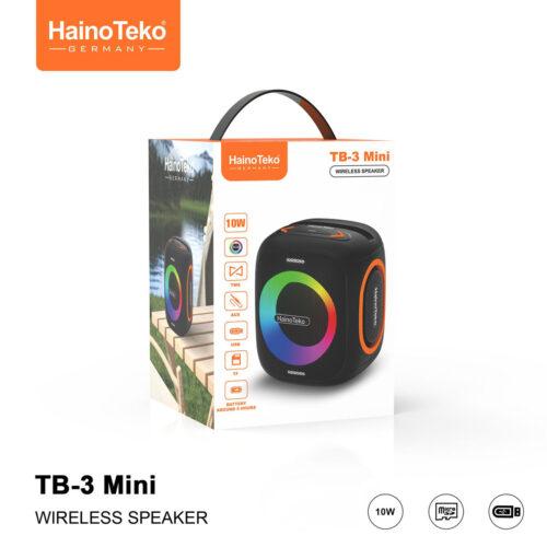 HainoTeko-tb-3 Mini (1) اسپیکر بلوتوثی هاینوتکو TB-3 Mini