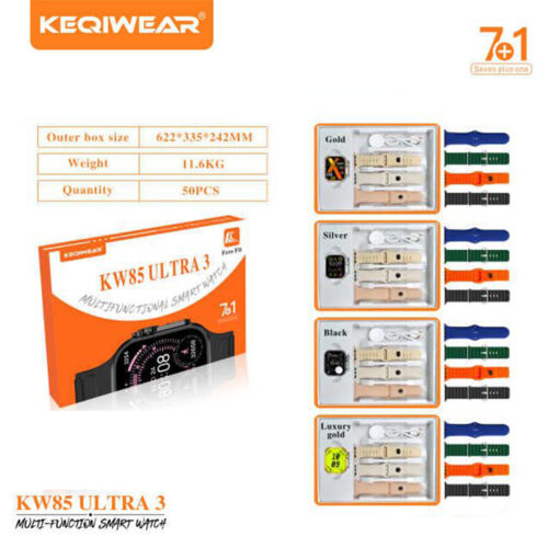 KW85 Ultra 3 ساعت هوشمند KW85 Ultra 3