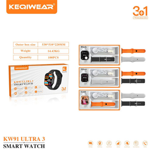 KW91 Ultra3 ساعت هوشمند KW91 Ultra3