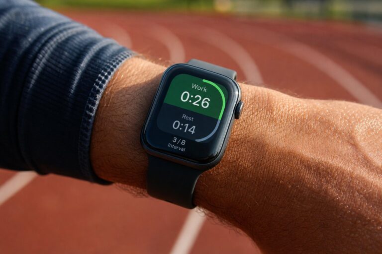 تصویر شاخص: راهنمای کامل استفاده از حالتهای تمرینی پیشرفته (Interval Training) – ساعت و گجتهای هوشمند